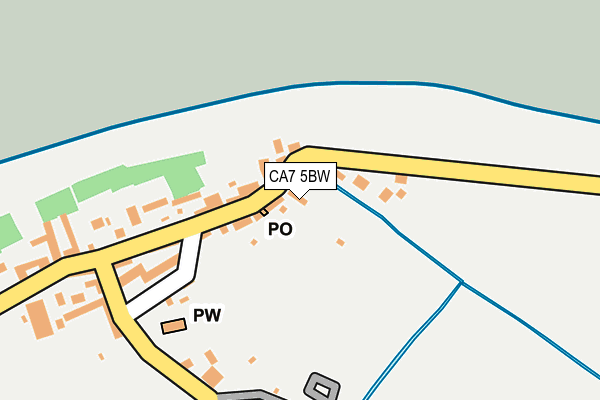 CA7 5BW map - OS OpenMap – Local (Ordnance Survey)
