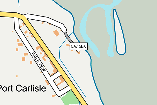 CA7 5BX map - OS OpenMap – Local (Ordnance Survey)