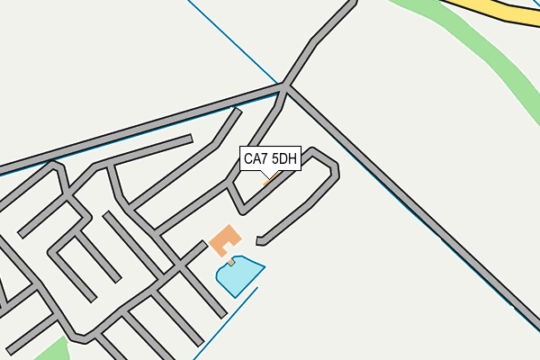 CA7 5DH map - OS OpenMap – Local (Ordnance Survey)