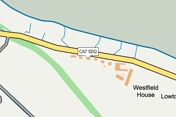 CA7 5DQ map - OS OpenMap – Local (Ordnance Survey)