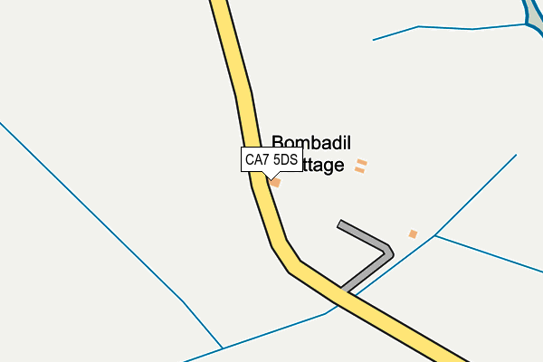 CA7 5DS map - OS OpenMap – Local (Ordnance Survey)