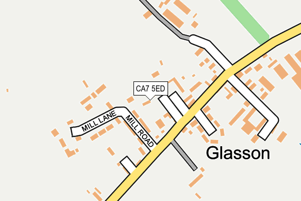 CA7 5ED map - OS OpenMap – Local (Ordnance Survey)