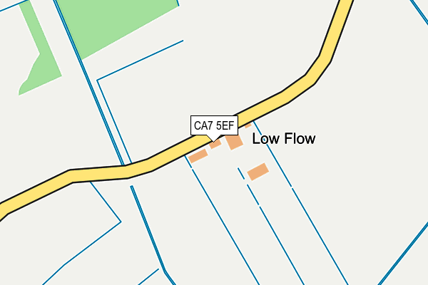 CA7 5EF map - OS OpenMap – Local (Ordnance Survey)