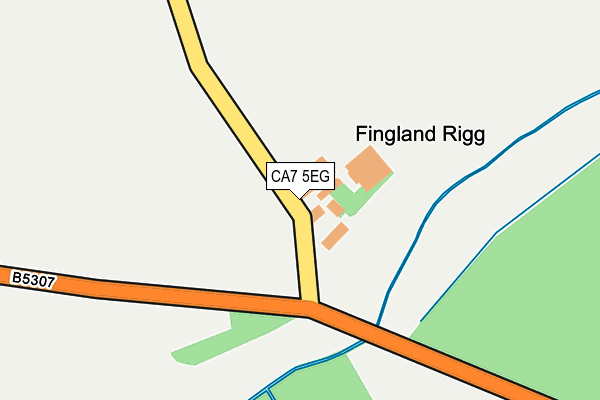 CA7 5EG map - OS OpenMap – Local (Ordnance Survey)