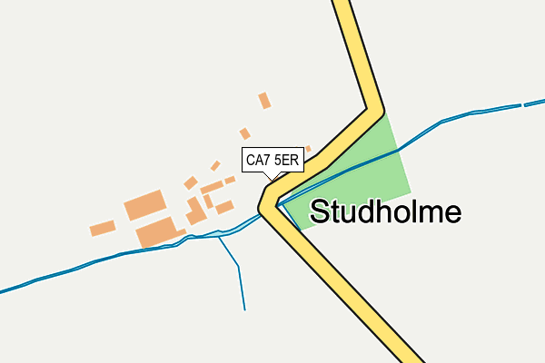 CA7 5ER map - OS OpenMap – Local (Ordnance Survey)