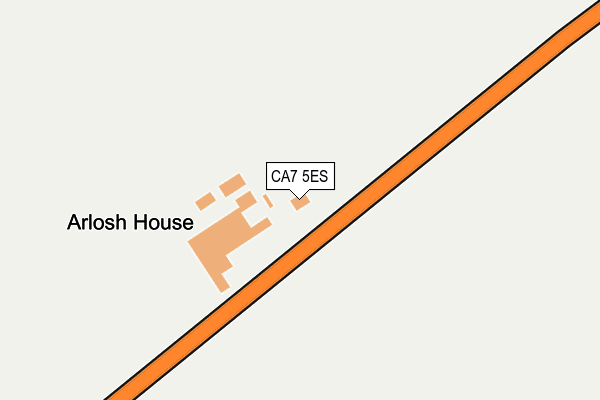 CA7 5ES map - OS OpenMap – Local (Ordnance Survey)
