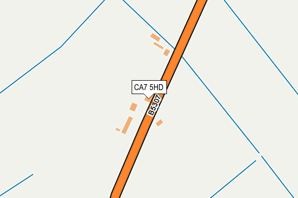 CA7 5HD map - OS OpenMap – Local (Ordnance Survey)