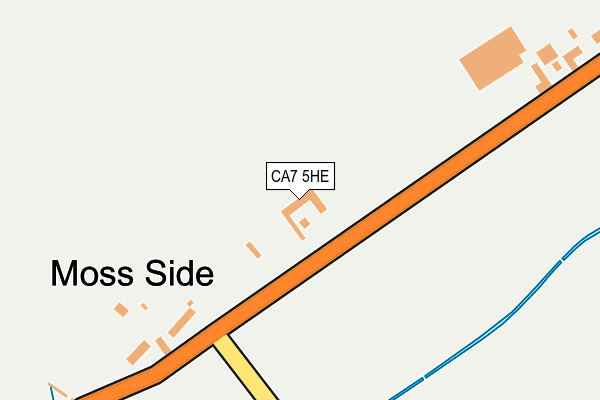 CA7 5HE map - OS OpenMap – Local (Ordnance Survey)