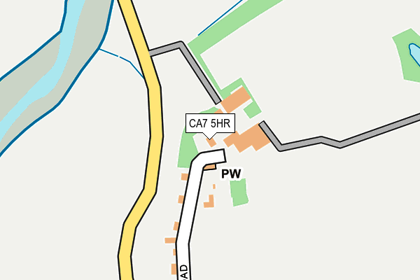 CA7 5HR map - OS OpenMap – Local (Ordnance Survey)