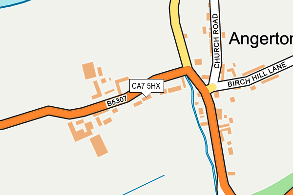 CA7 5HX map - OS OpenMap – Local (Ordnance Survey)