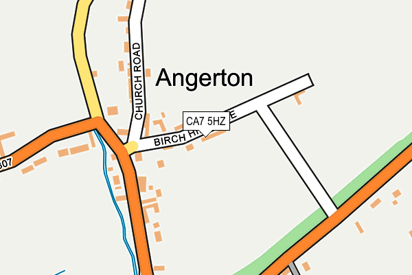 CA7 5HZ map - OS OpenMap – Local (Ordnance Survey)