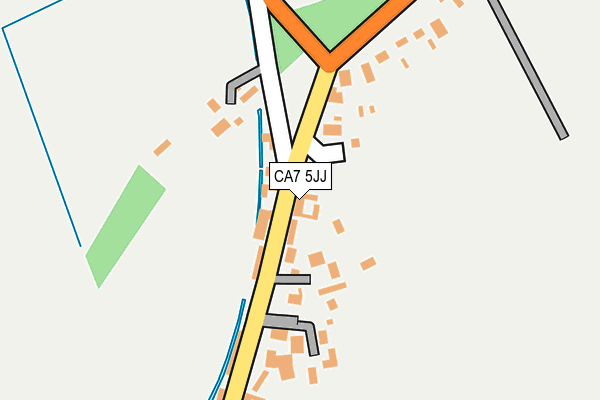 CA7 5JJ map - OS OpenMap – Local (Ordnance Survey)