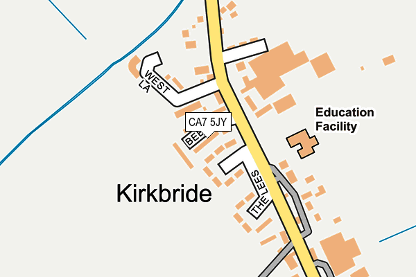 CA7 5JY map - OS OpenMap – Local (Ordnance Survey)