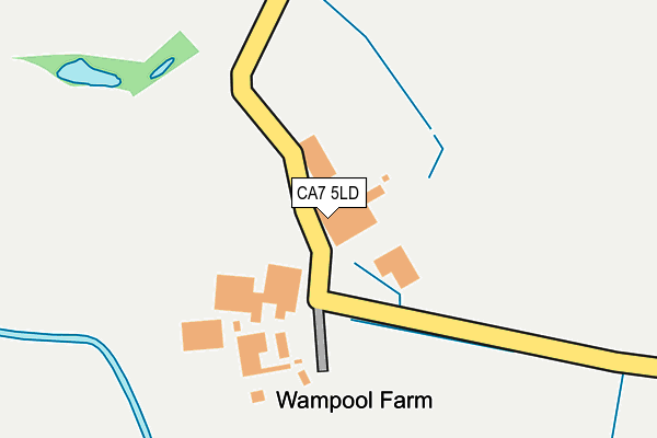 CA7 5LD map - OS OpenMap – Local (Ordnance Survey)