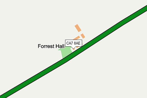 CA7 8AE map - OS OpenMap – Local (Ordnance Survey)
