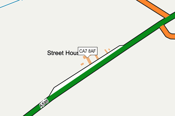 CA7 8AF map - OS OpenMap – Local (Ordnance Survey)