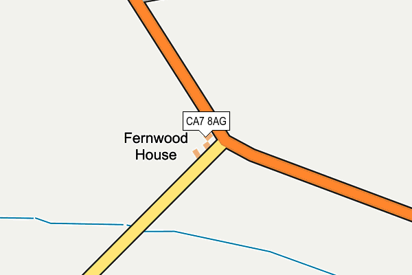 CA7 8AG map - OS OpenMap – Local (Ordnance Survey)