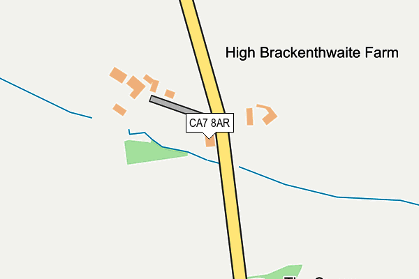 CA7 8AR map - OS OpenMap – Local (Ordnance Survey)