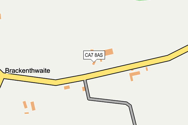 CA7 8AS map - OS OpenMap – Local (Ordnance Survey)