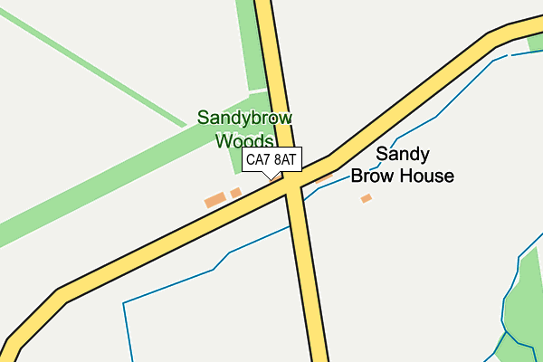 CA7 8AT map - OS OpenMap – Local (Ordnance Survey)