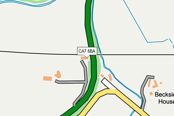 CA7 8BA map - OS OpenMap – Local (Ordnance Survey)