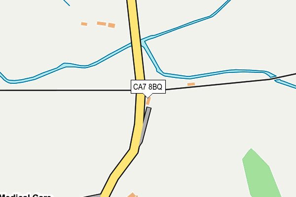 CA7 8BQ map - OS OpenMap – Local (Ordnance Survey)