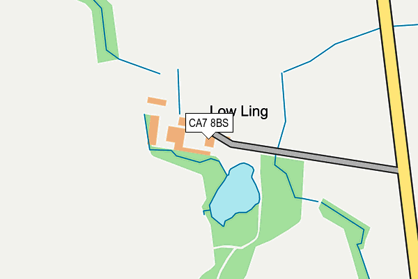 CA7 8BS map - OS OpenMap – Local (Ordnance Survey)