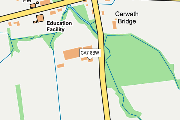 CA7 8BW map - OS OpenMap – Local (Ordnance Survey)