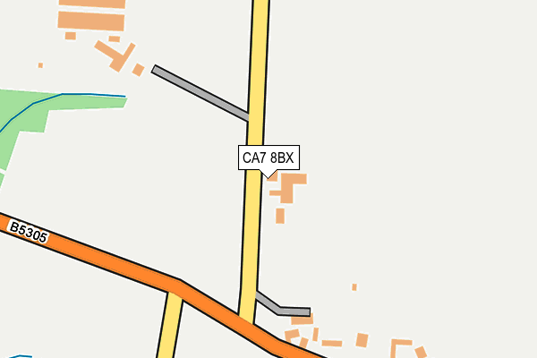 CA7 8BX map - OS OpenMap – Local (Ordnance Survey)