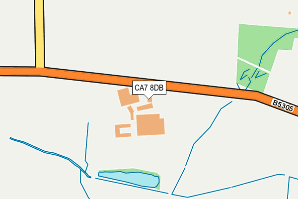 CA7 8DB map - OS OpenMap – Local (Ordnance Survey)