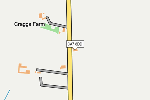 CA7 8DD map - OS OpenMap – Local (Ordnance Survey)