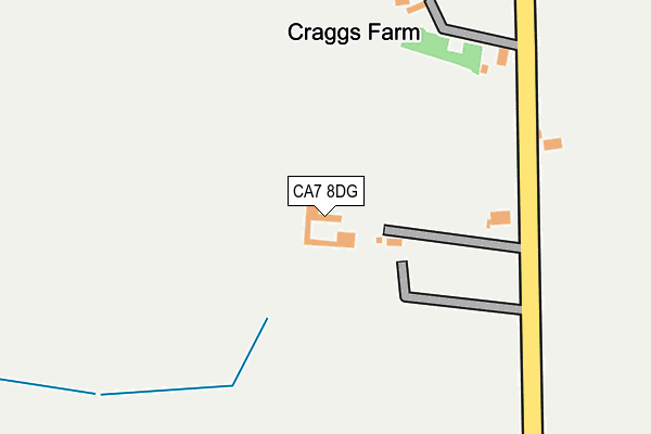 CA7 8DG map - OS OpenMap – Local (Ordnance Survey)