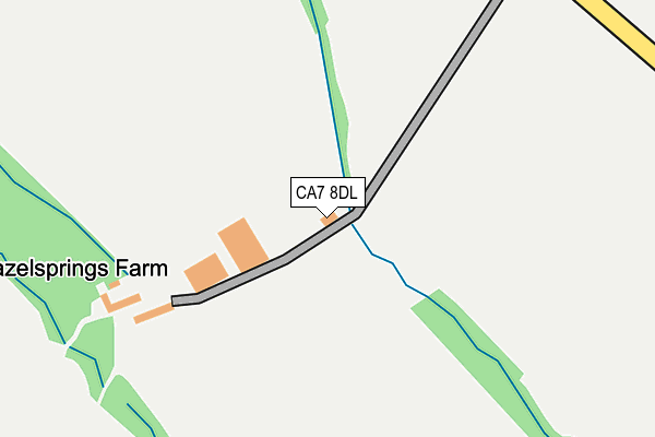 CA7 8DL map - OS OpenMap – Local (Ordnance Survey)