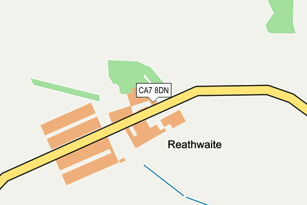 CA7 8DN map - OS OpenMap – Local (Ordnance Survey)