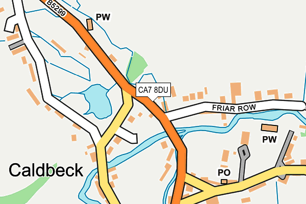 CA7 8DU map - OS OpenMap – Local (Ordnance Survey)