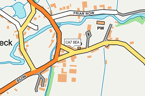 CA7 8EA map - OS OpenMap – Local (Ordnance Survey)