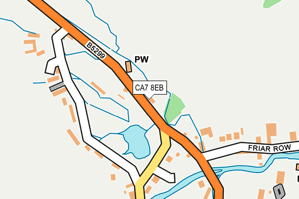 CA7 8EB map - OS OpenMap – Local (Ordnance Survey)