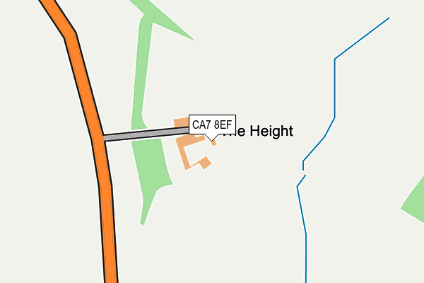 CA7 8EF map - OS OpenMap – Local (Ordnance Survey)