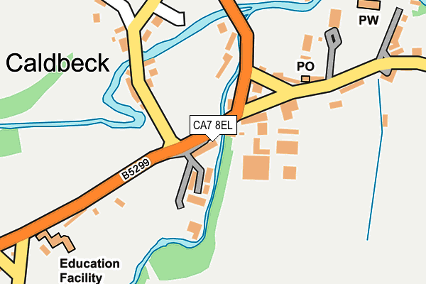 CA7 8EL map - OS OpenMap – Local (Ordnance Survey)