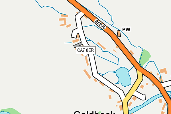 CA7 8ER map - OS OpenMap – Local (Ordnance Survey)