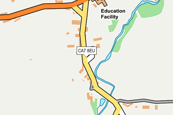 CA7 8EU map - OS OpenMap – Local (Ordnance Survey)