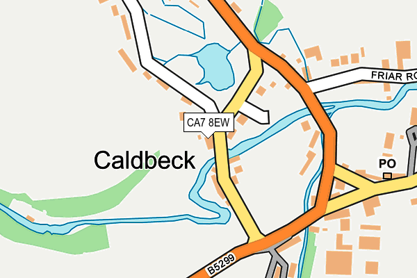 CA7 8EW map - OS OpenMap – Local (Ordnance Survey)