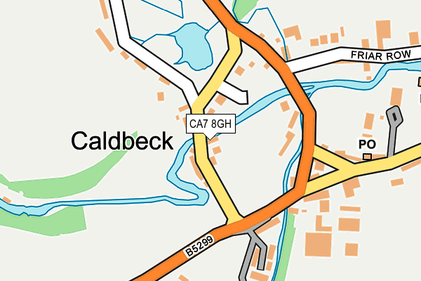 CA7 8GH map - OS OpenMap – Local (Ordnance Survey)