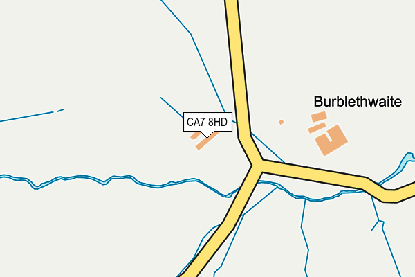 CA7 8HD map - OS OpenMap – Local (Ordnance Survey)