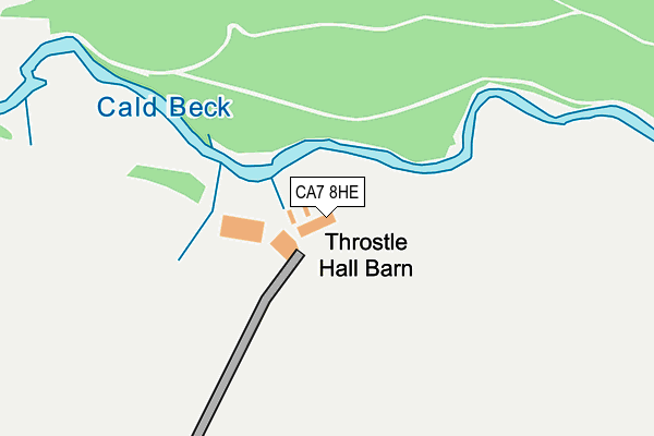 CA7 8HE map - OS OpenMap – Local (Ordnance Survey)