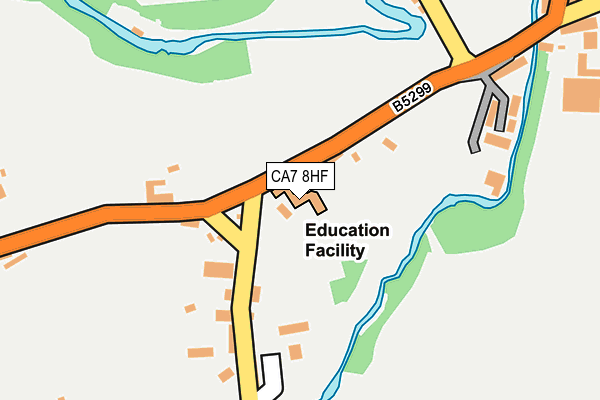 CA7 8HF map - OS OpenMap – Local (Ordnance Survey)