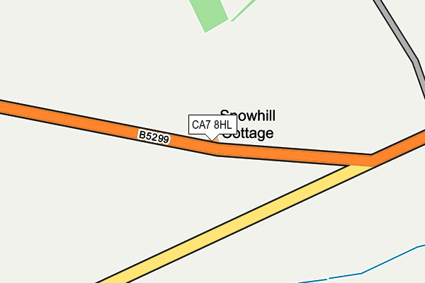 CA7 8HL map - OS OpenMap – Local (Ordnance Survey)