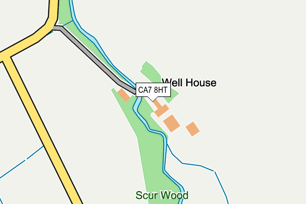 CA7 8HT map - OS OpenMap – Local (Ordnance Survey)