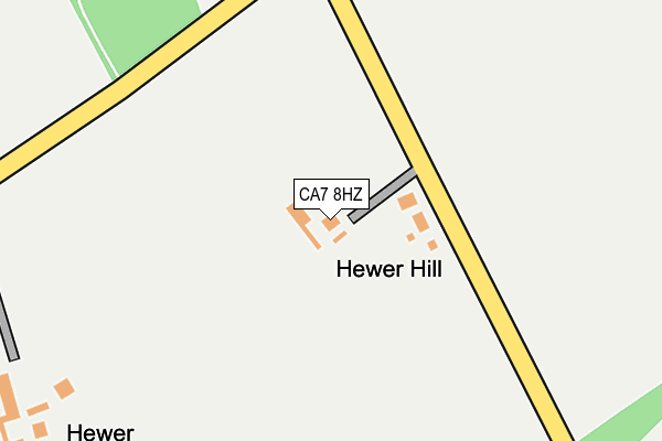 CA7 8HZ map - OS OpenMap – Local (Ordnance Survey)