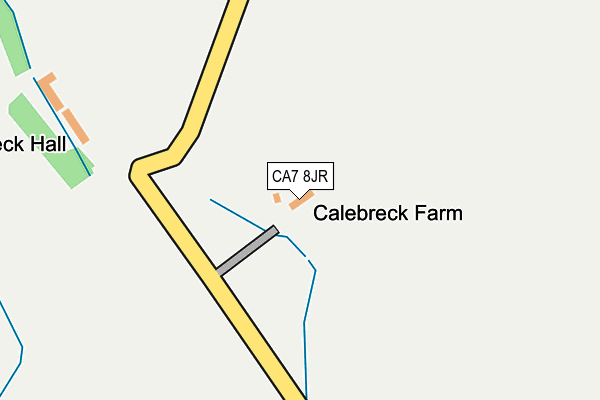 CA7 8JR map - OS OpenMap – Local (Ordnance Survey)